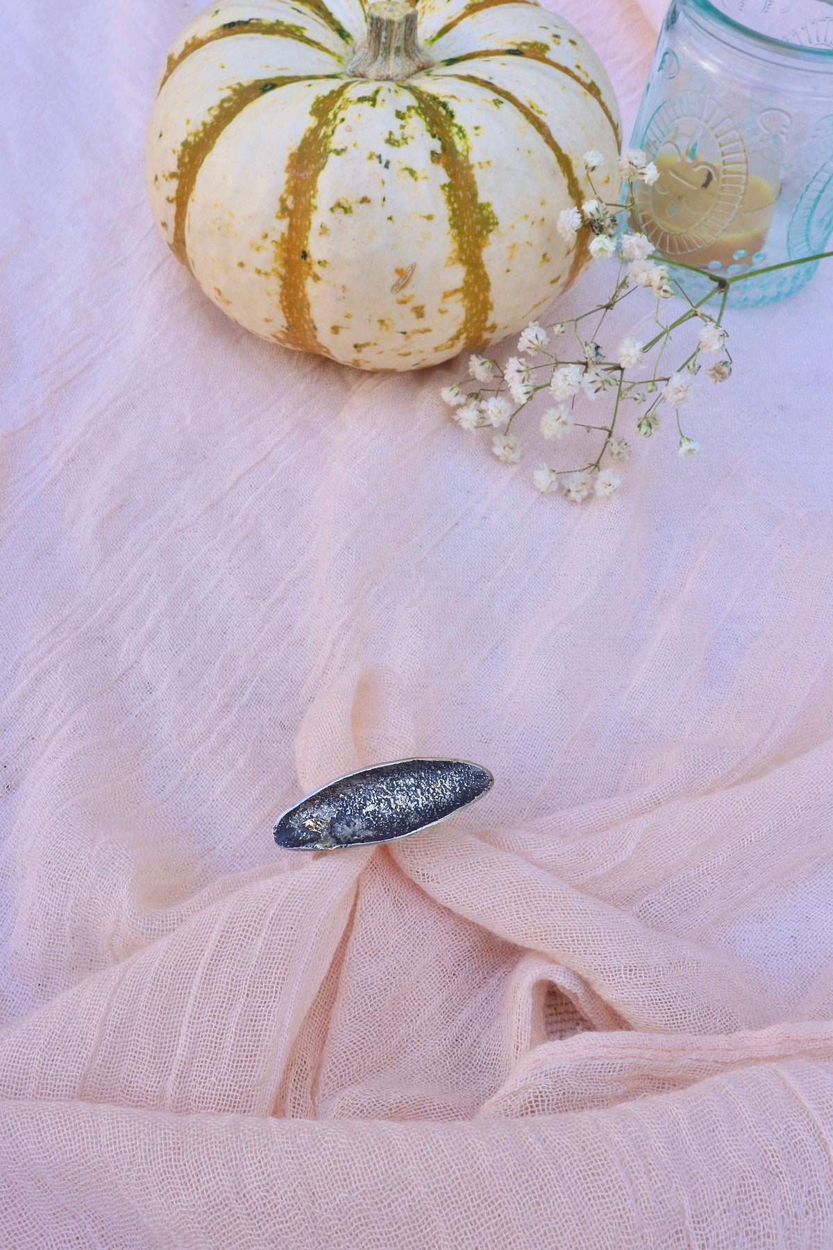 Boat Hollowform Statement ring