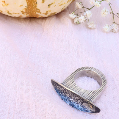 Boat Hollowform Statement ring