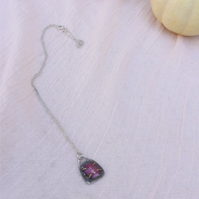 Ruby Pendant Necklace
